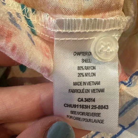 Chapter Multicolor Tie-Front Blouse - Picture 5 of 5